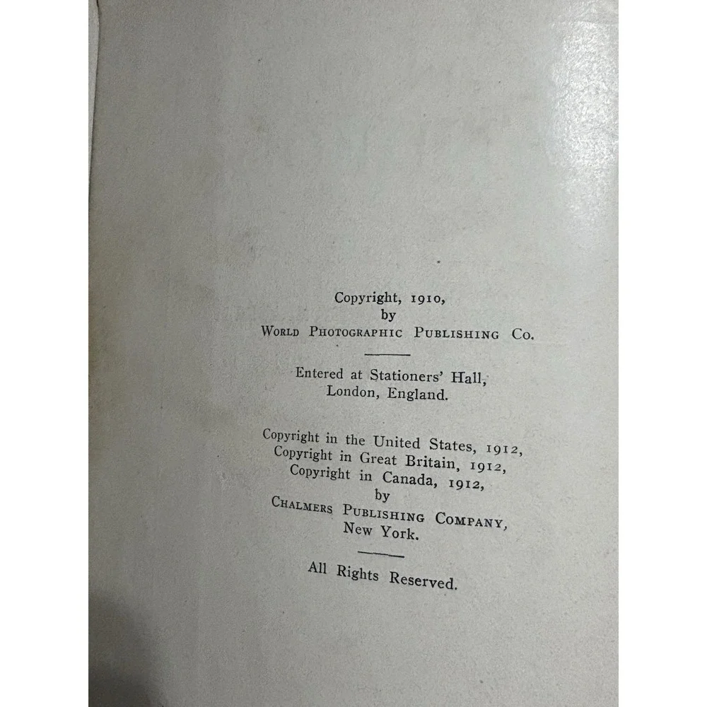 1912 Motion Picture Handbook F.H. Richardson 2nd Edition Silent Film Projection